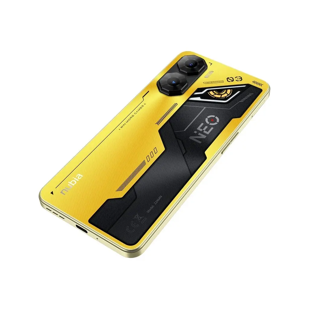 Смартфон ZTE Nubia Neo 3 5G 8/256GB Yellow Global - фото 4