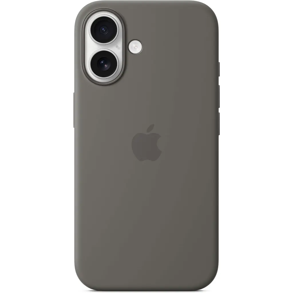 Чохол Apple Silicone Case with MagSafe для iPhone 16 Stone Gray (MYY33ZM/A) [116206] - фото 4