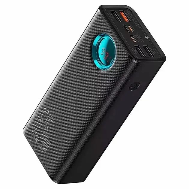 Повербанк Baseus Amblight Digital Display 65W 26800 mAh Black (P10022402113-00) - фото 3
