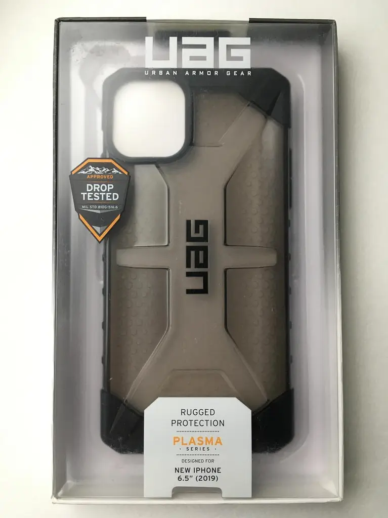 Чохол прозорий протиударний UAG Plasma (Original) 111723113131 для iPhone 11 Pro Max (6.5") Ash - фото 10