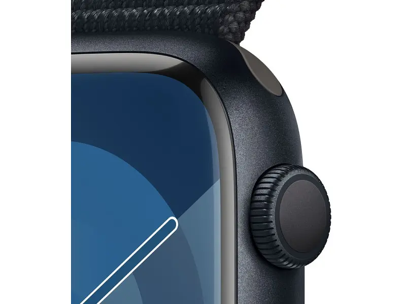 Смарт-годинник Apple Watch Series 9 GPS 45mm Midnight Aluminum Case w. Midnight S. Loop (MR9C3) - фото 3