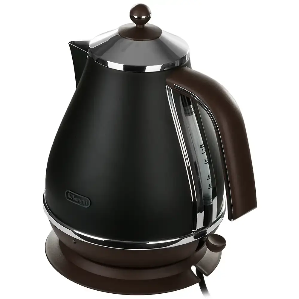 Електрочайник Delonghi KBOV2001.BK Icona Vintage Black UA - фото 2