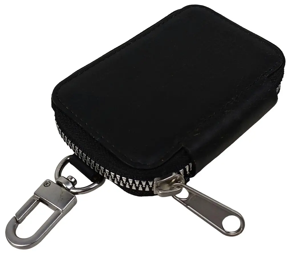 Ключниця Luxury Key Case натуральна шкіра Чорна - фото 3