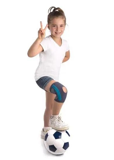 Дитячий наколінник ортез із гнучкими бічними стабілізаторами ОР 1181 Orliman розмір 2-6-12 років (26-32 см) - фото 2