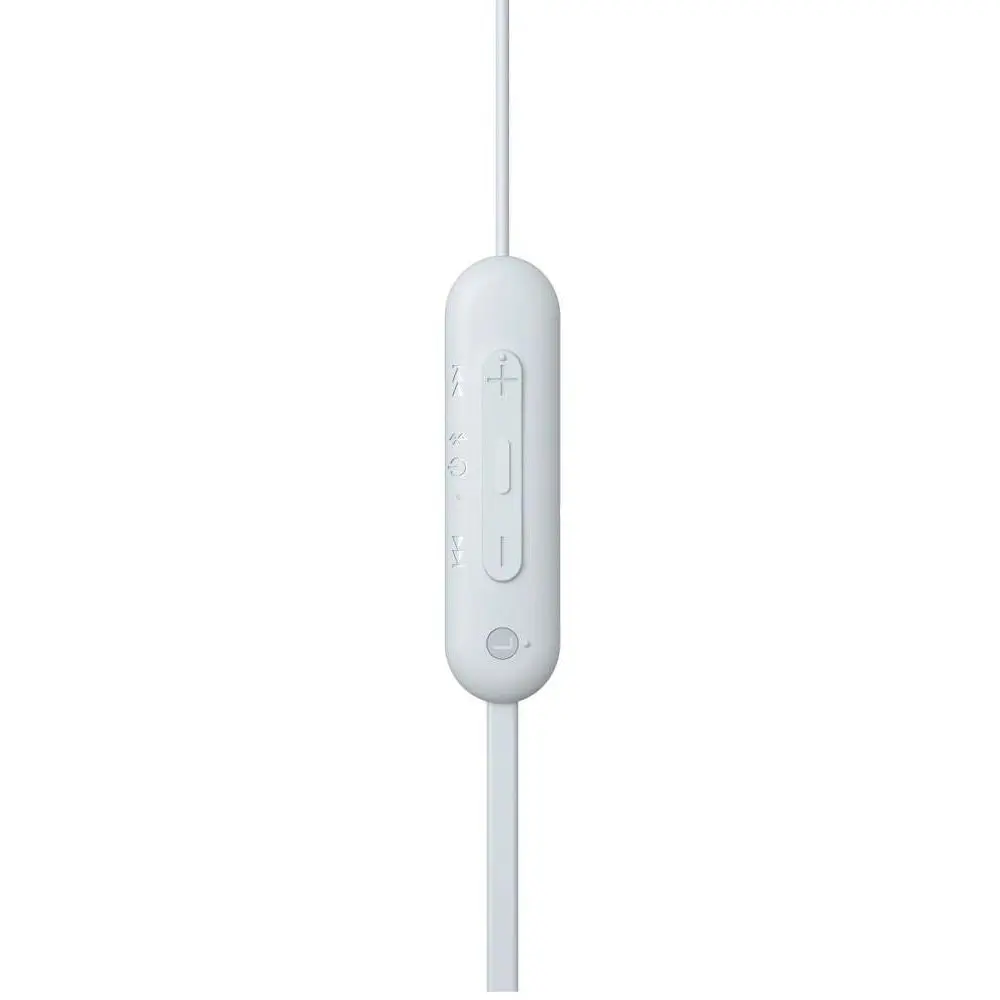 Навушники із мікрофоном Sony WI-C100 White (WIC100W.CE7) - фото 4