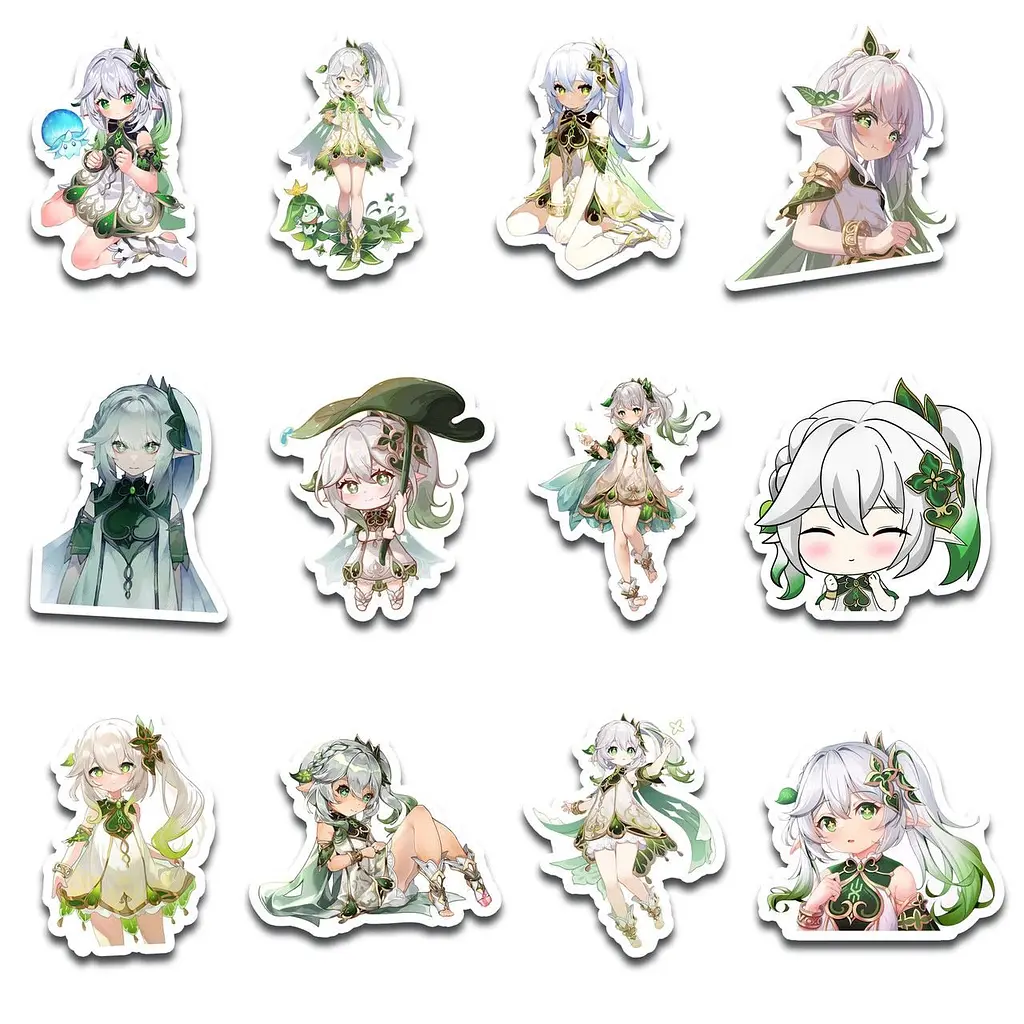 Стикерпак GeekLand Genshin Impact Nahida 45 штук (SP GI NH 01) - фото 3