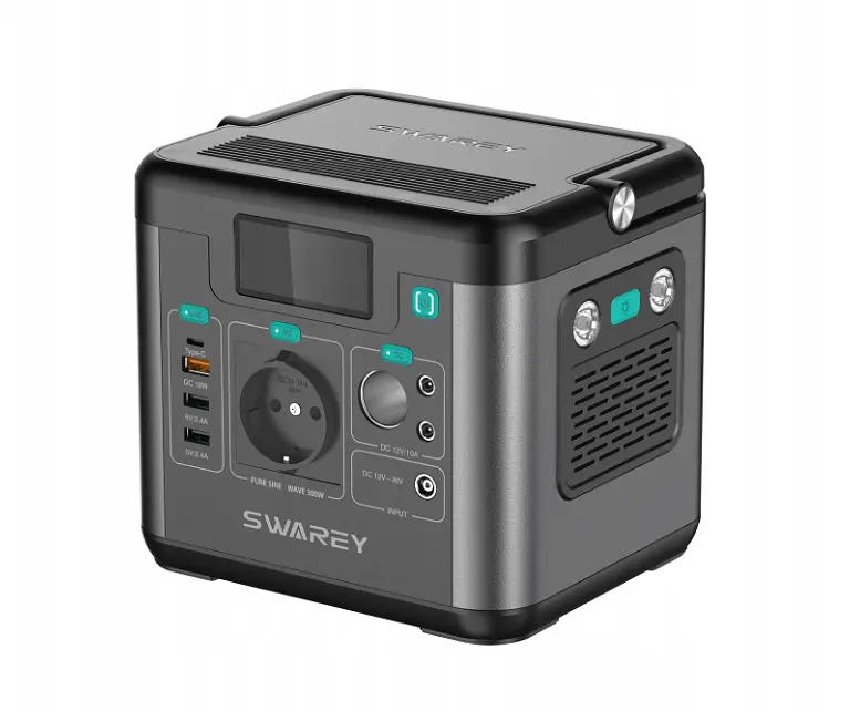 Зарядна станція SWAREY S160 потужність 300 Вт, ємність 222 Вт*год, швидка зарядка 65W, MPPT - фото 5