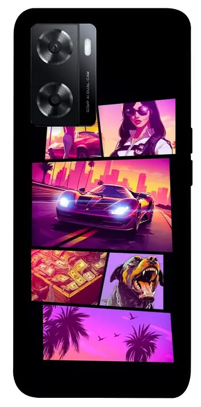 TPU чохол Demsky GTA vibes для Oppo A57s