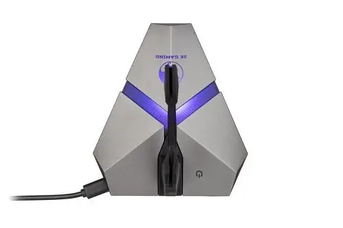 Тримач кабелю 2E GAMING "Bungee Scorpio", Grey, 7 режимів LED-підсвічування з сенсорним керуванням, 3xUSB 2.0, кардрідер microSD, 1 x microUSB, 1.2 м (2E-MB001U) - фото 6