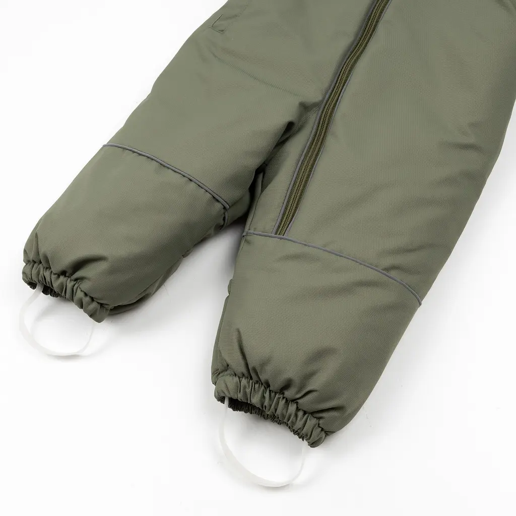 Дитячий комбінезон зимовий для малюків з мембранної тканини зріст 92 - 98 см (18 міс. - 3 роки) Apollo ДоРечі зелений - фото 7