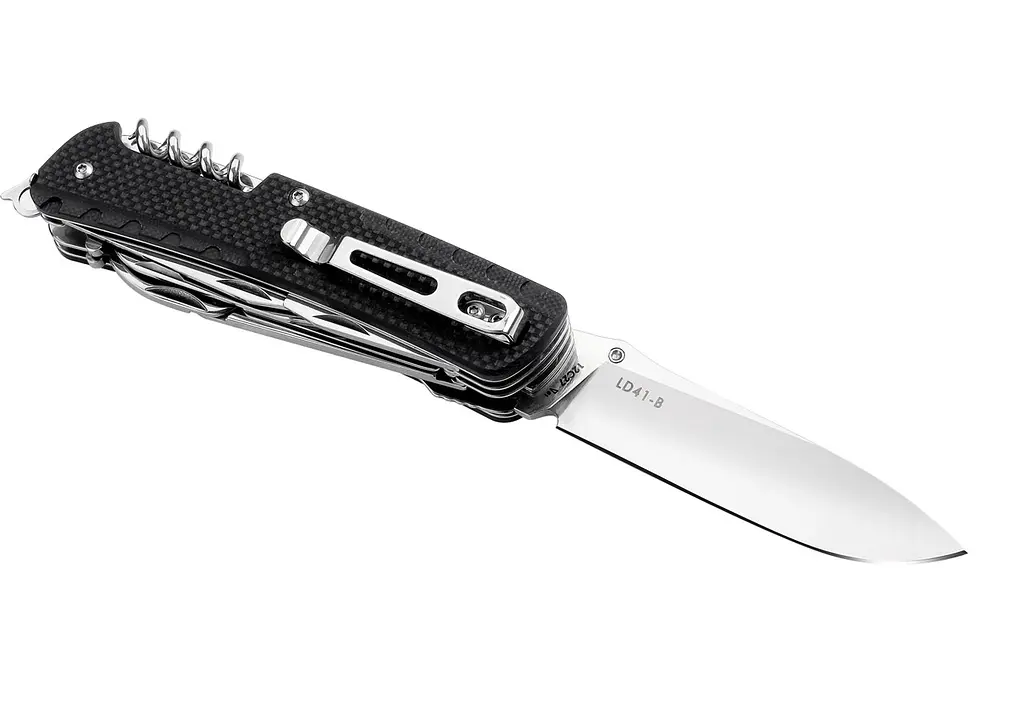 Багатофункціональний ніж Ruike Trekker LD41-B, (8.5 см) 12C27 / G10 чорний, 22 інстр. - фото 3