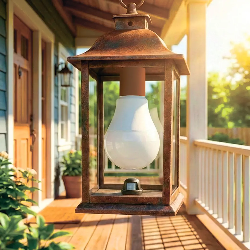 Світлодіодна лампа Eurolamp LED з сутінковим датчиком 9W E27 4000K (LED-A60-09274(D/N) - фото 4