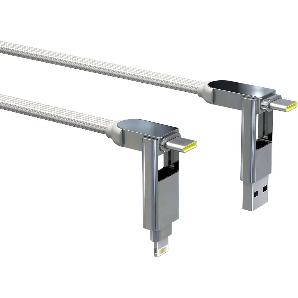 Кабель Rolling Square inCharge XL 2 м білий (XLM02R) - фото 3