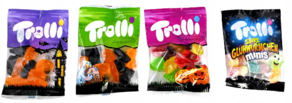 Желейки Trolli Funny Horror Halloween Міні упаковки 300г - фото 7
