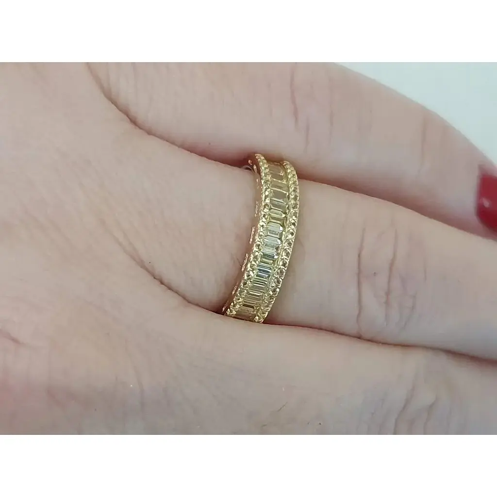 Золоте кільце Favoritum з фіанітами. 1313 17.5 - фото 4