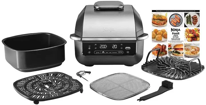Аерогриль NINJA Foodi Air Grill & Air Fryer з Cooking probe EG351EU - фото 8