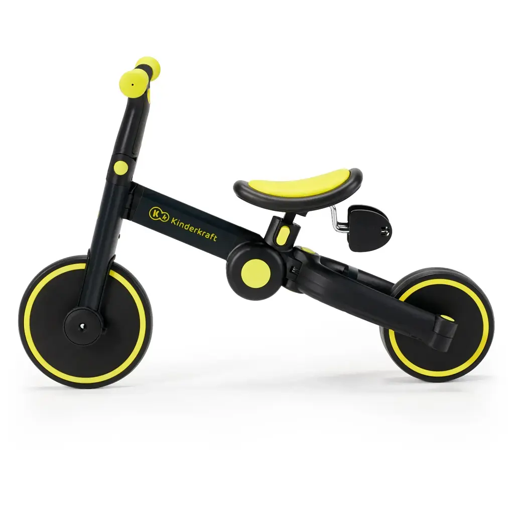 Триколісний велосипед 3 в 1 Kinderkraft 4TRIKE Black Volt (KR4TRI00BLK0000)  - фото 3