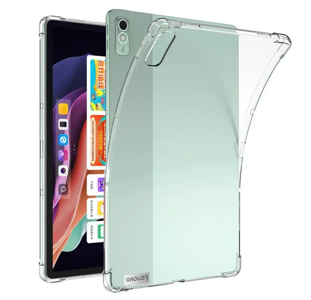 Силиконовый чехол бампер Primolux Silicone для планшета Lenovo Tab P11 2nd Gen 11.5" (TB-350 / TB-355) Clear - фото 2