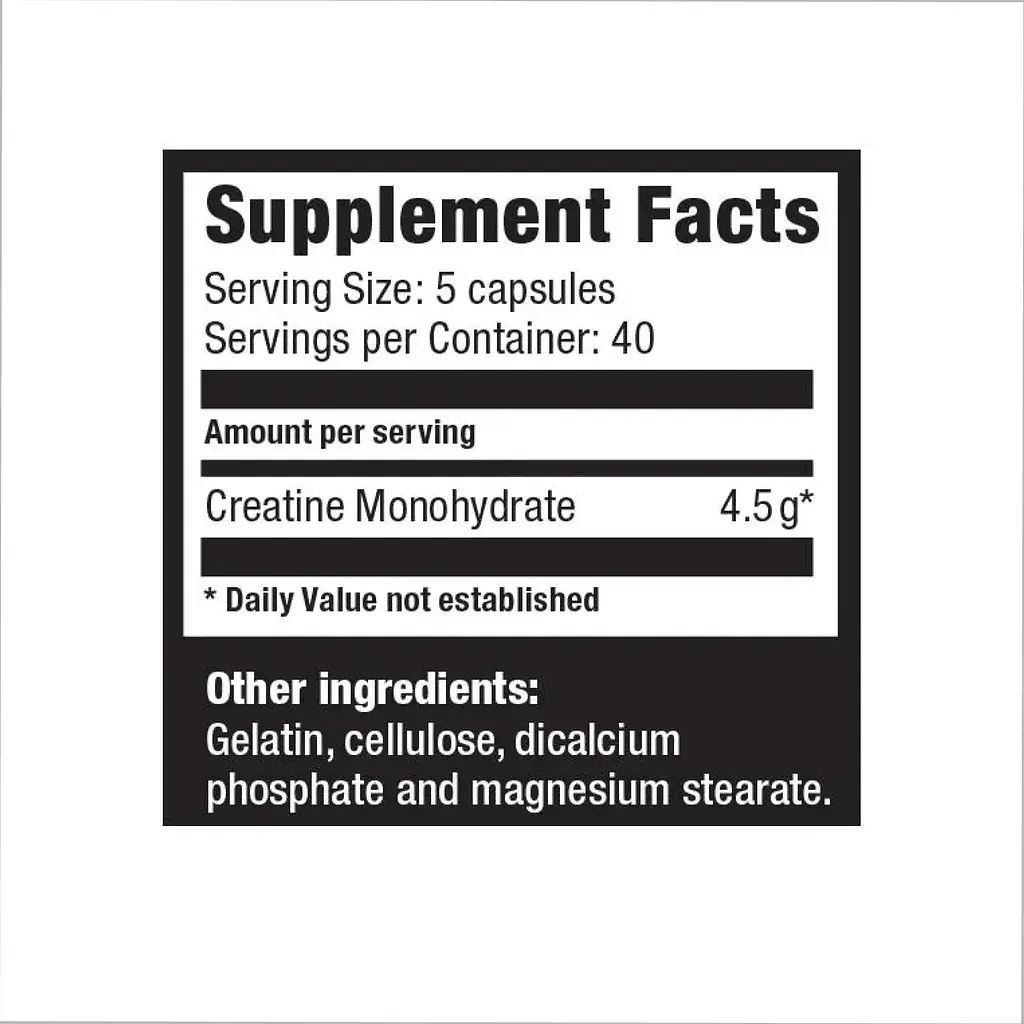 Креатин Ultimate Nutrition Creatine 900 mg 200 caps - фото 2