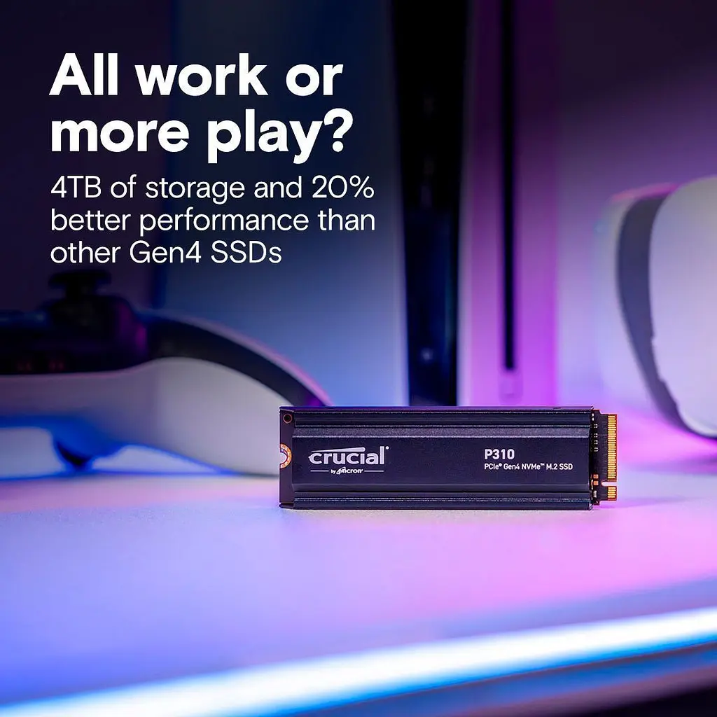 SSD накопичувач Crucial P310 1TB (CT1000P310SSD5) [142557] - фото 4