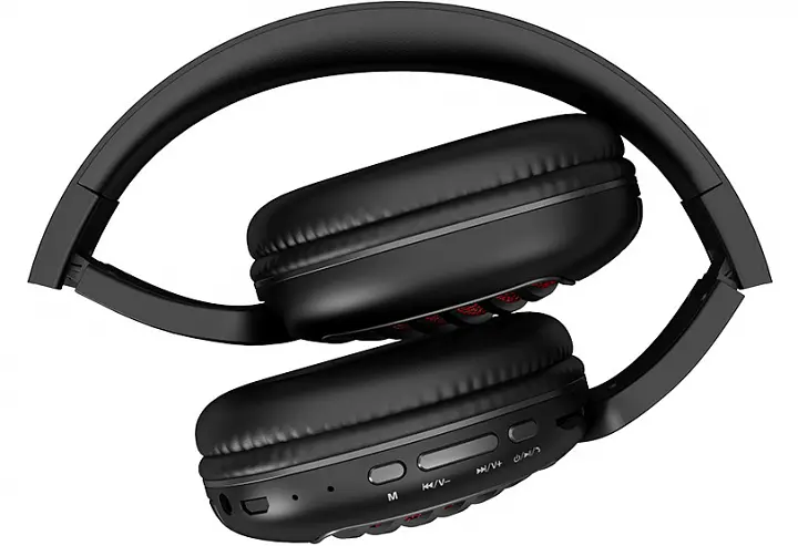 Наушники stereo гарнитура Hoco W23 Brilliant sound (Черный) - фото 6