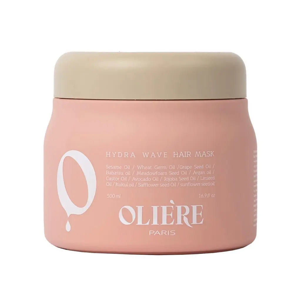 Зволожувальна маска для кучерявого волосся OLIE'RE PARIS Hydra Wave Hair Mask 500 мл