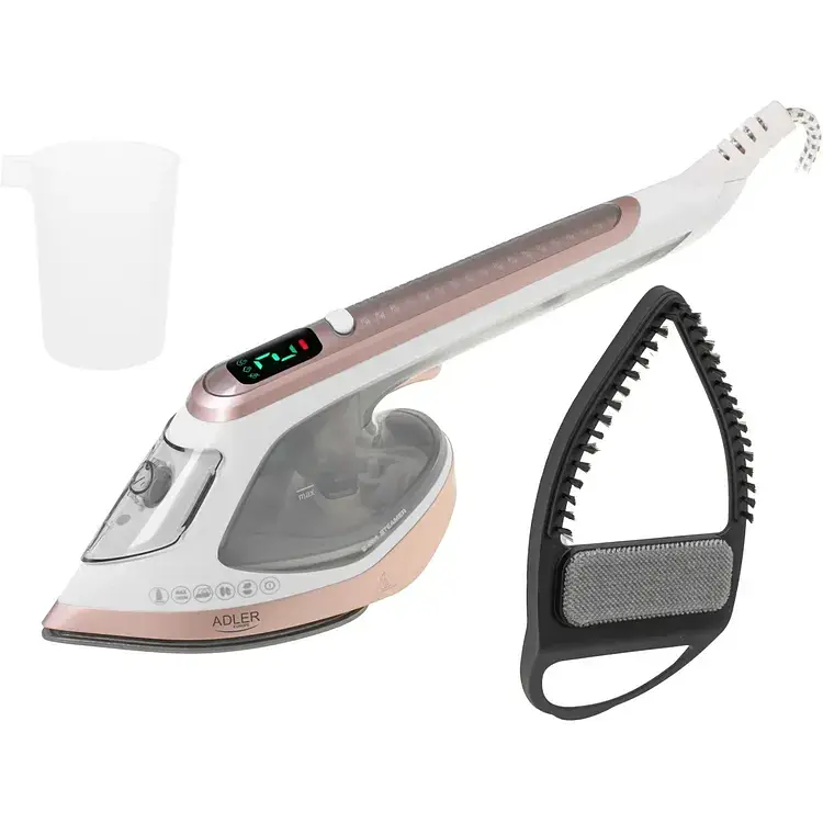Отпариватель утюг для одежды Adler AD 5044 2в1 1800 Вт регулировка пара - фото 2