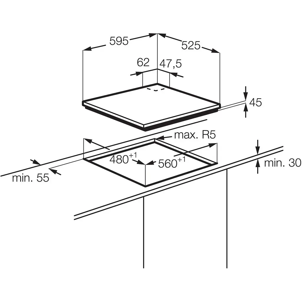 Варочная поверхность Electrolux KGU643723Z газовая [137896] - фото 11