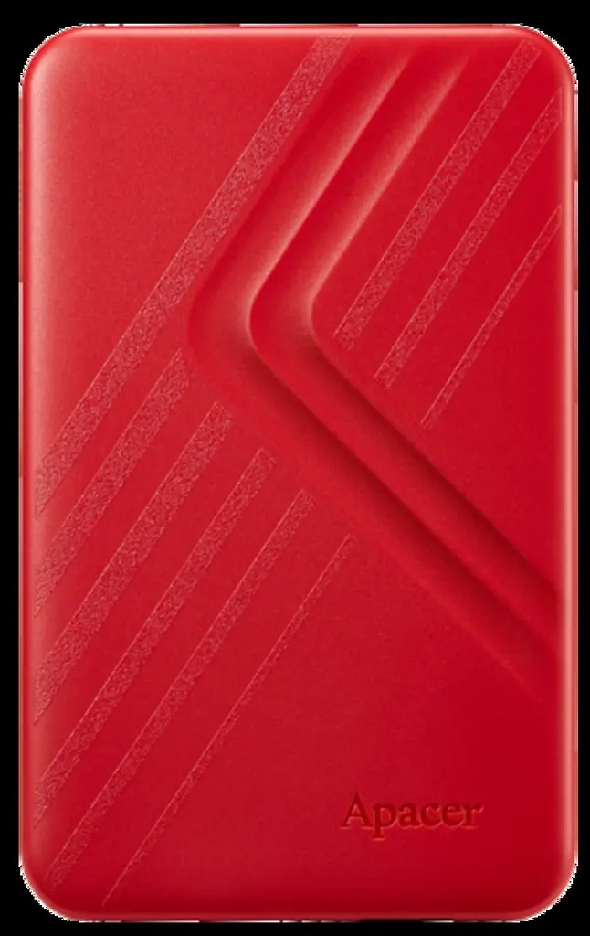 Зовнішній жорсткий диск Apacer PHD External 2.5'' USB 3.2 Gen. 1 AC236 1Tb Red (color box) - фото 3