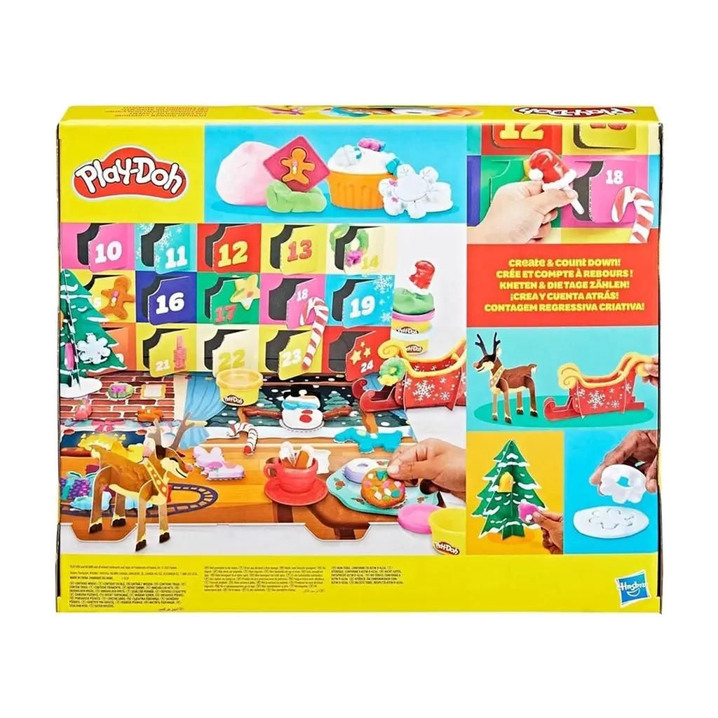 Набір для творчості Hasbro Play-Doh Адвент-календар із пластичною масою (G0501) - фото 6