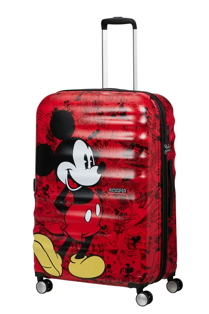 Валіза 77 См American Tourister WAVEBREAKER DISNEY MICKEY COMICS RED 77x52х29 31C*20021 - фото 4