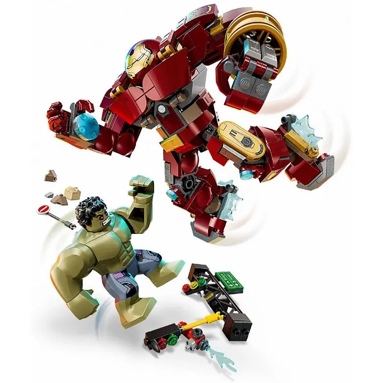 Конструктор LEGO Super Heroes Marvel Легендарное сражение: Халкбастер vs. Халк 413 деталей (76343) - фото 4