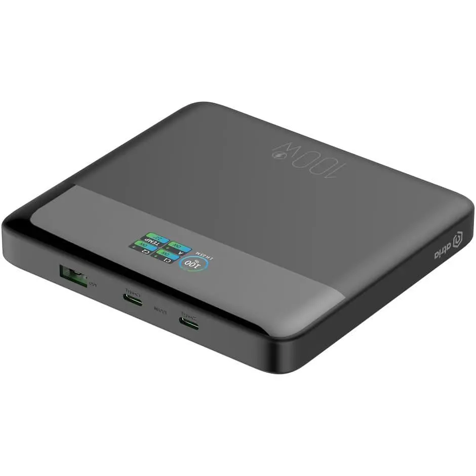 Павербанк ATRIA Black 20 000 mAh / 100 Вт (WPD-X11) - фото 2