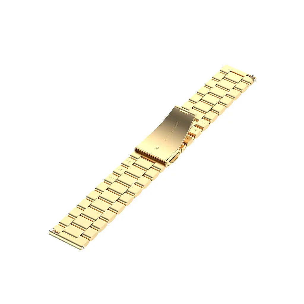 Ремінець BeWatch 20 мм сталевий браслет для Samsung Galaxy Watch 42 | Galaxy Watch 3 41мм Gold (1110428) - фото 3