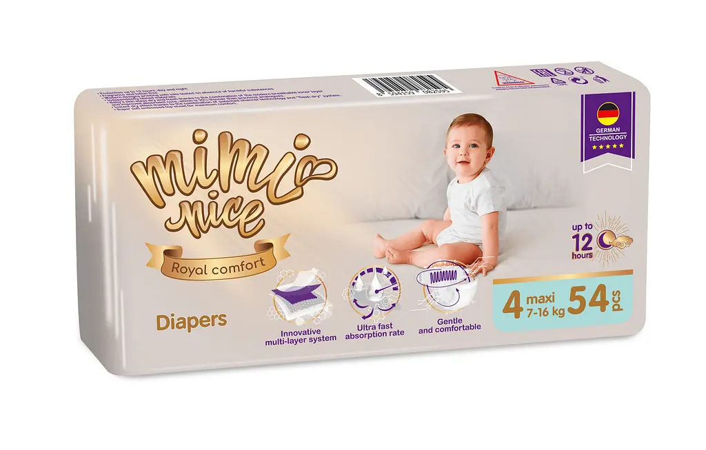 Підгузки Mimi Nice Royal comfort 4 (7-16 кг), 54 шт. - фото 2