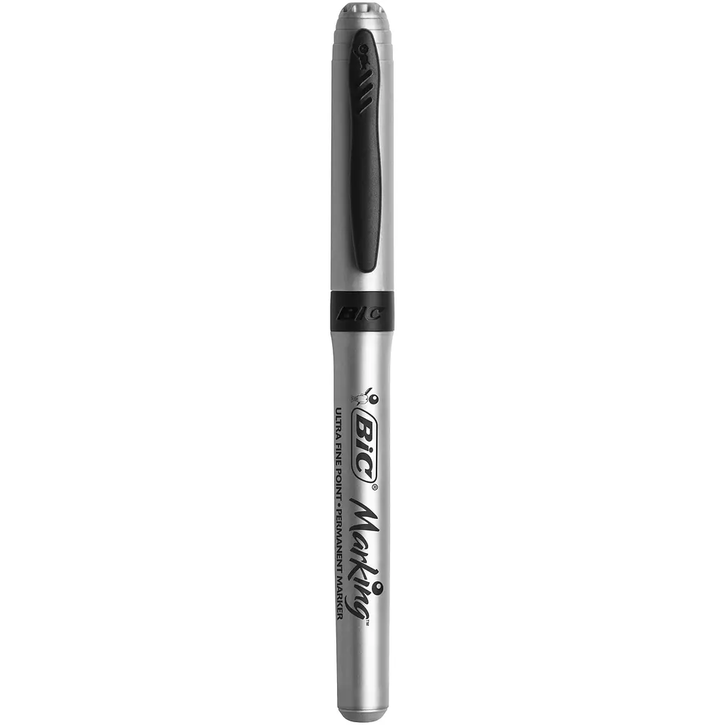 Маркер перманентный BIC CD-DVD 0.8 мм 12 шт. черные (8290801) - фото 2
