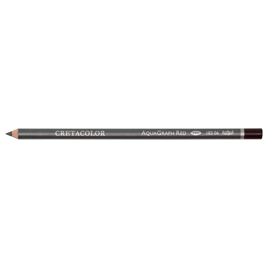 Олівець графітний водорозчинний Aqua Graph червоний HB Cretacolor (9014400303808) - фото 2