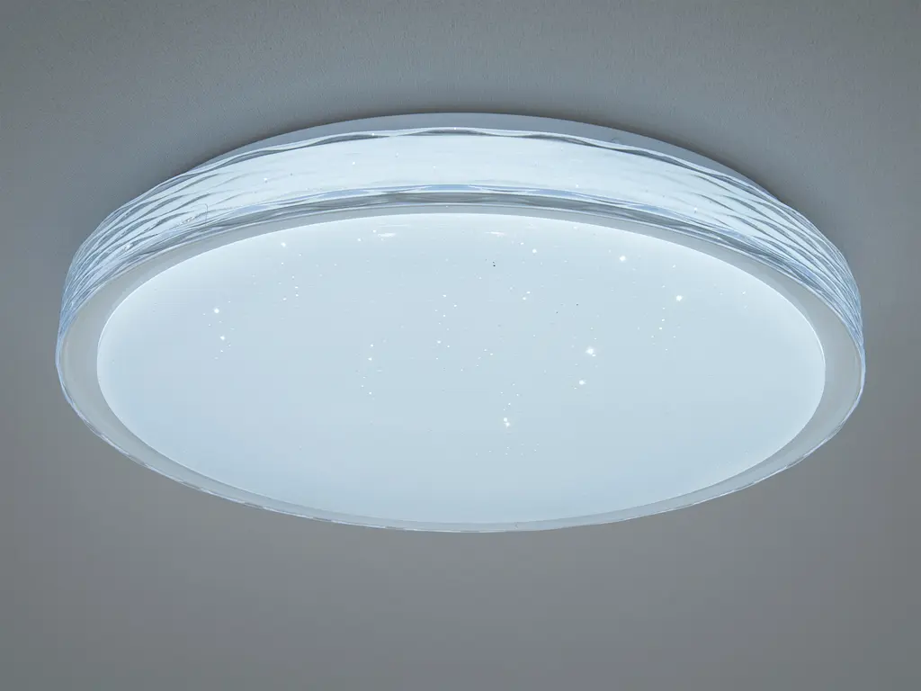 LED потолочная люстра панель Romin белая смарт 8 м2 - фото 3