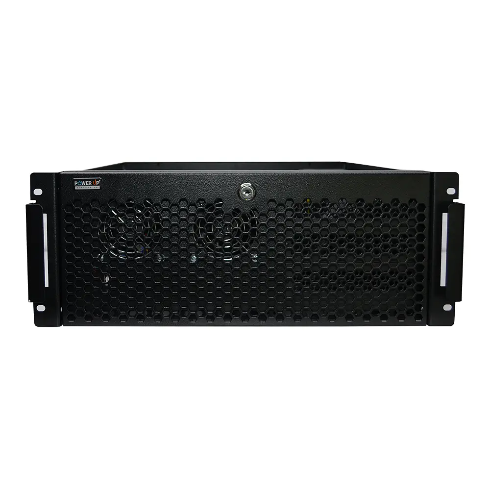 Сервер двухпроцессорный Power Up Rack 4U #78 AMD EPYC 7551 x2/128 GB/SSD 512 Gb x 2 Raid/Int Video - фото 3