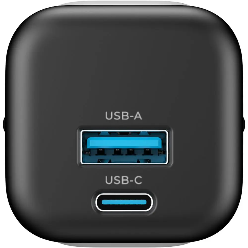 Зарядний пристрій Havit HV-UC230 GaN 33W USB-A+USB-C black (HV-UC230) - фото 5