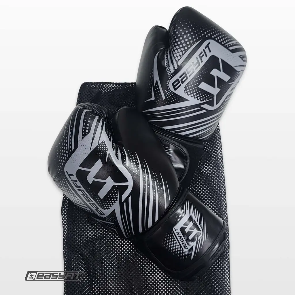 Боксерські рукавиці EasyFit PowerPunch 10 унцій (10 oz) - фото 11