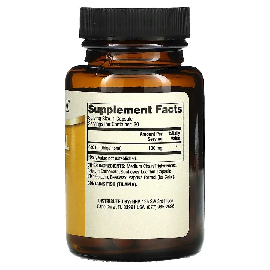 Коензим Q10 Dr. Mercola Liposomal CoQ10 100 mg, 30 капсул для підтримки серця і мозку - фото 2