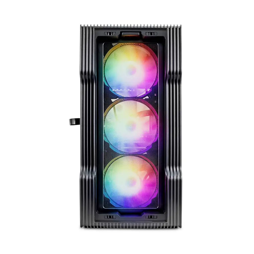 Корпус 1stPlayer T3-BK-4F1 Black без БЖ (T3-BK-4F1) - фото 3