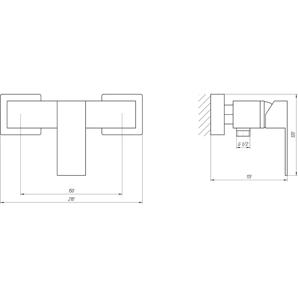 Смеситель для душа Globus Lux SICILIA SBQ-105 - фото 4