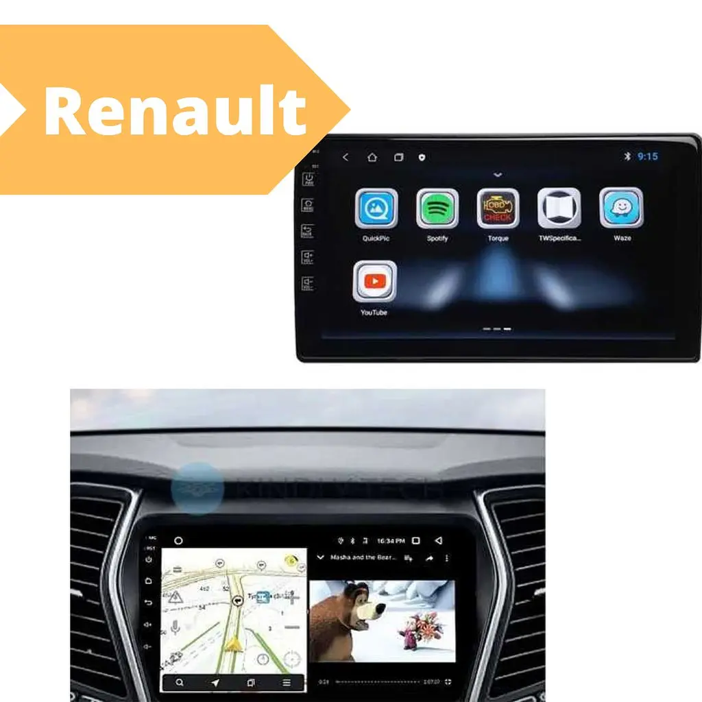 Штатна автомагнітола XPRO Renault Duster 2015-2018 (10") Android 10.1 (4/32) чорна (MER-14123_5673) - фото 2