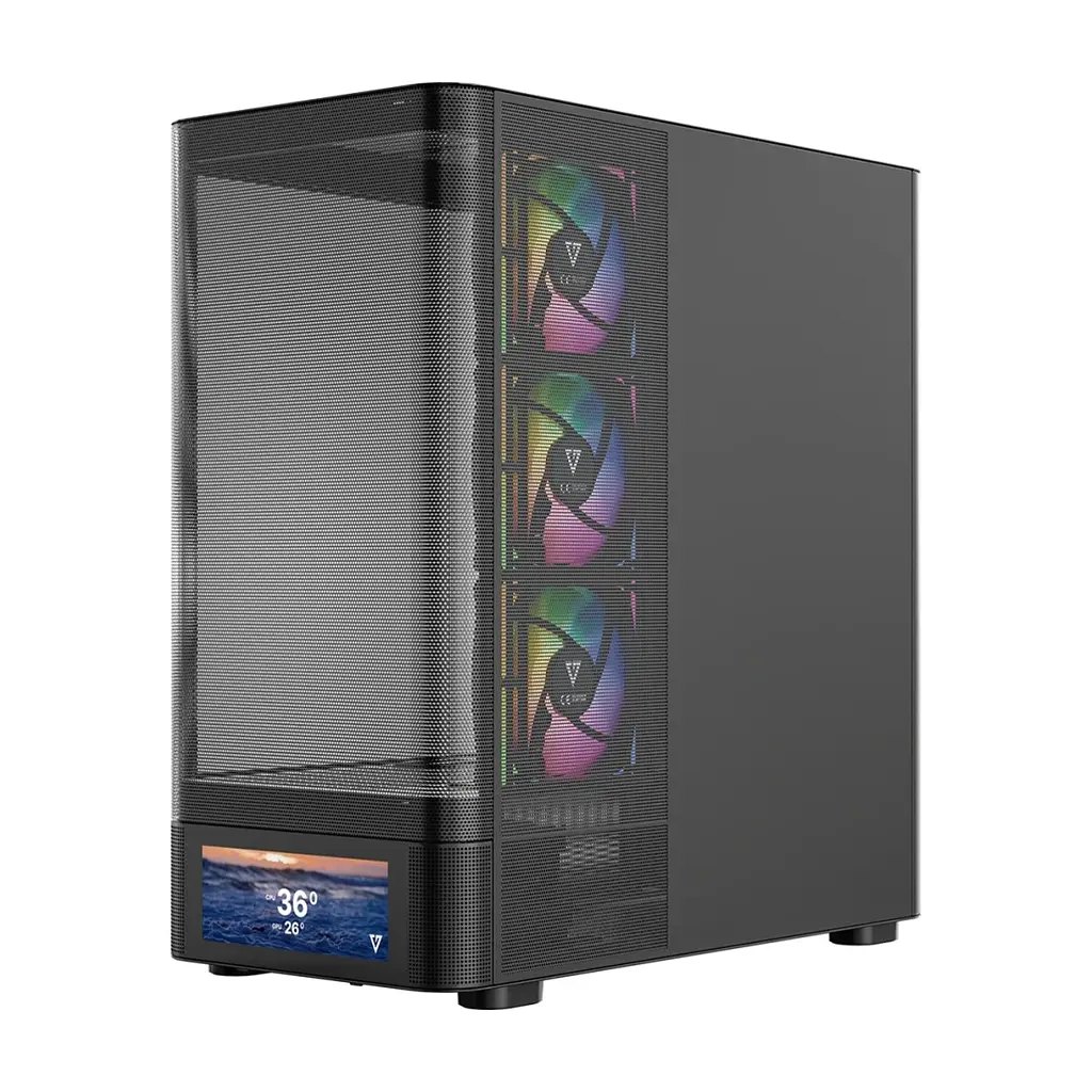 Корпус для ПК Modecom VOLCANO AQ500 ARGB (MC-A-AQ500-4FA-B) - фото 7