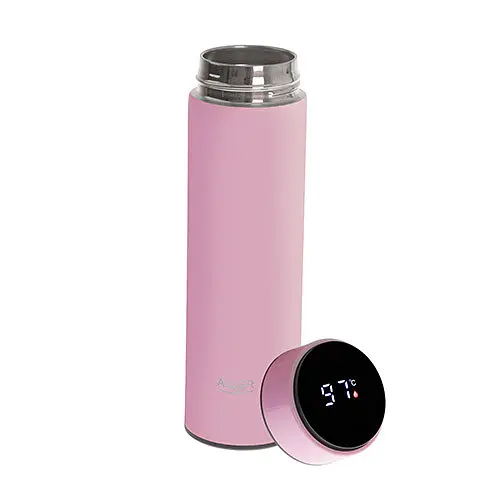 Термос Adler AD 4506 pink LED 473 мл - фото 3