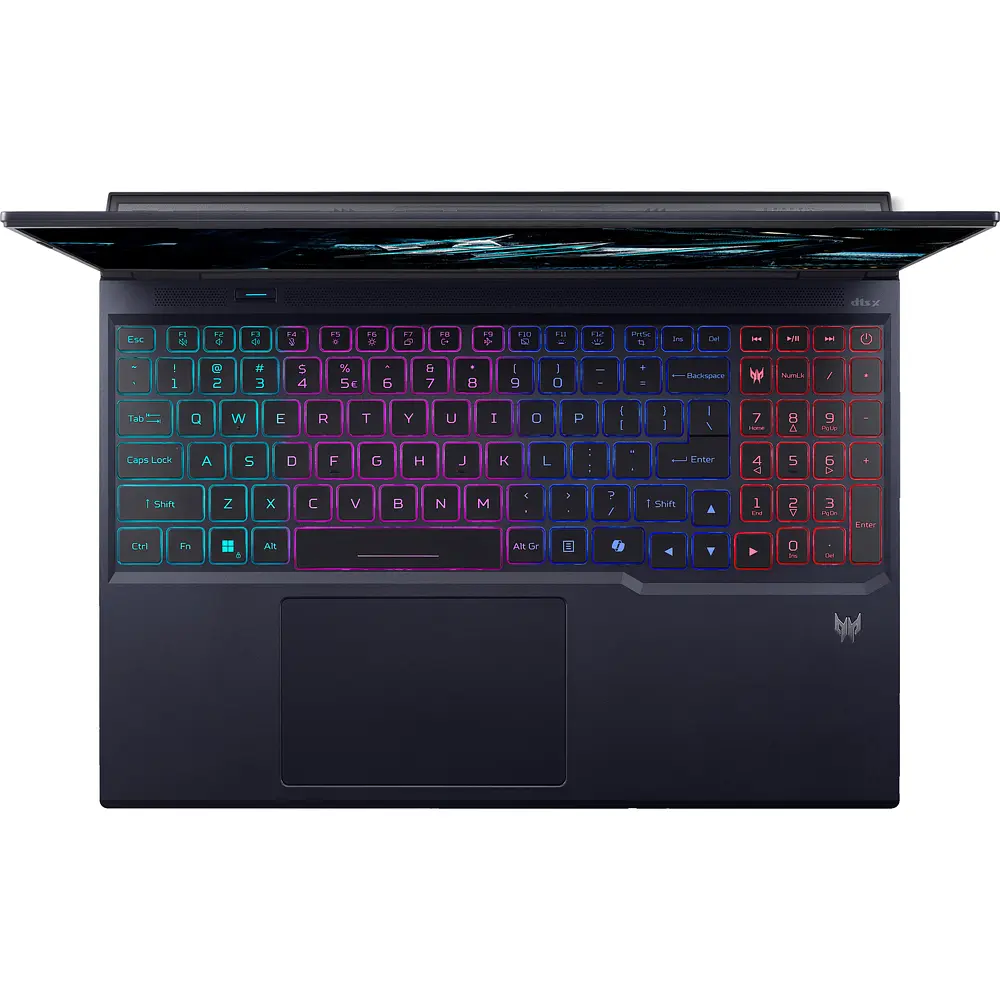 Игровой ноутбук Acer Predator Helios Neo 16 AI PHN16-73-98P0, Intel Core Ultra 9 275HX до 5.4 ГГц, 16" WQXGA, 64 ГБ, SSD 2 ТБ, NVIDIA Geforce RTX 5070Ti 12 ГБ, Free DOS, черный - фото 3