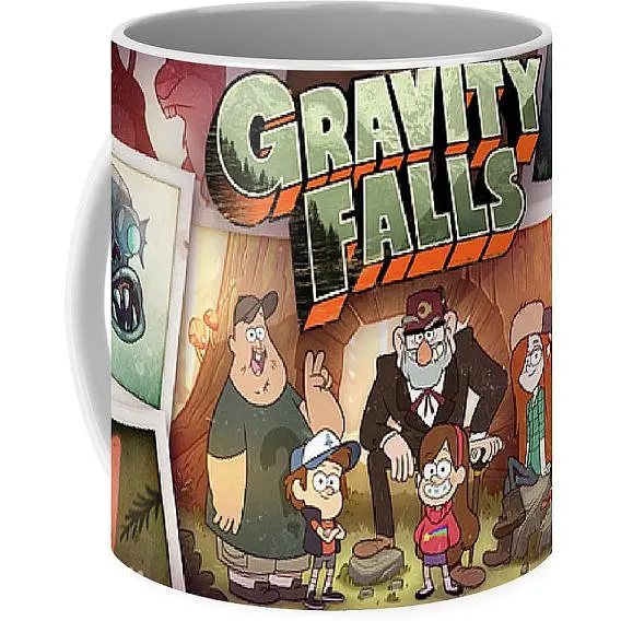 Кухоль GeekLand Gravity Falls heroes GF.02.07. 330 мл білий - фото 2