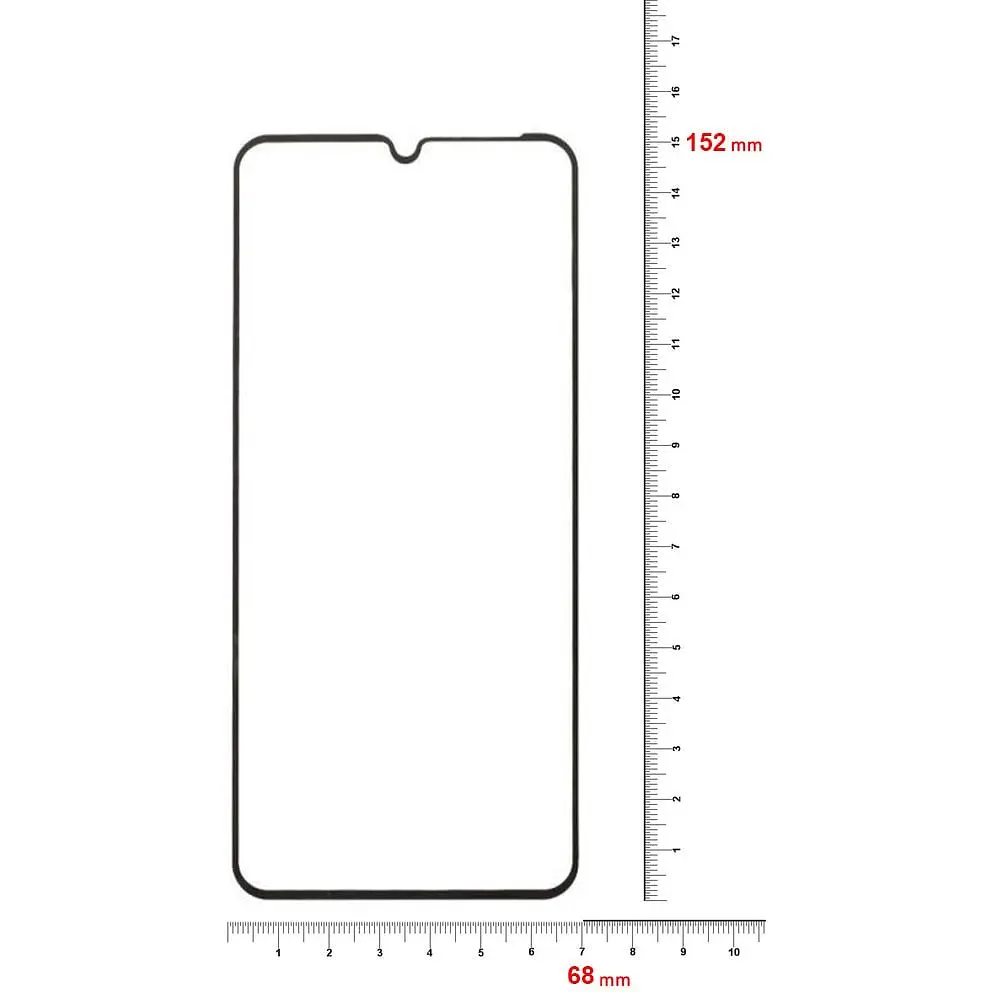 Захисне скло BeCover для Samsung Galaxy A22 SM-A225 Black (706609) - фото 2